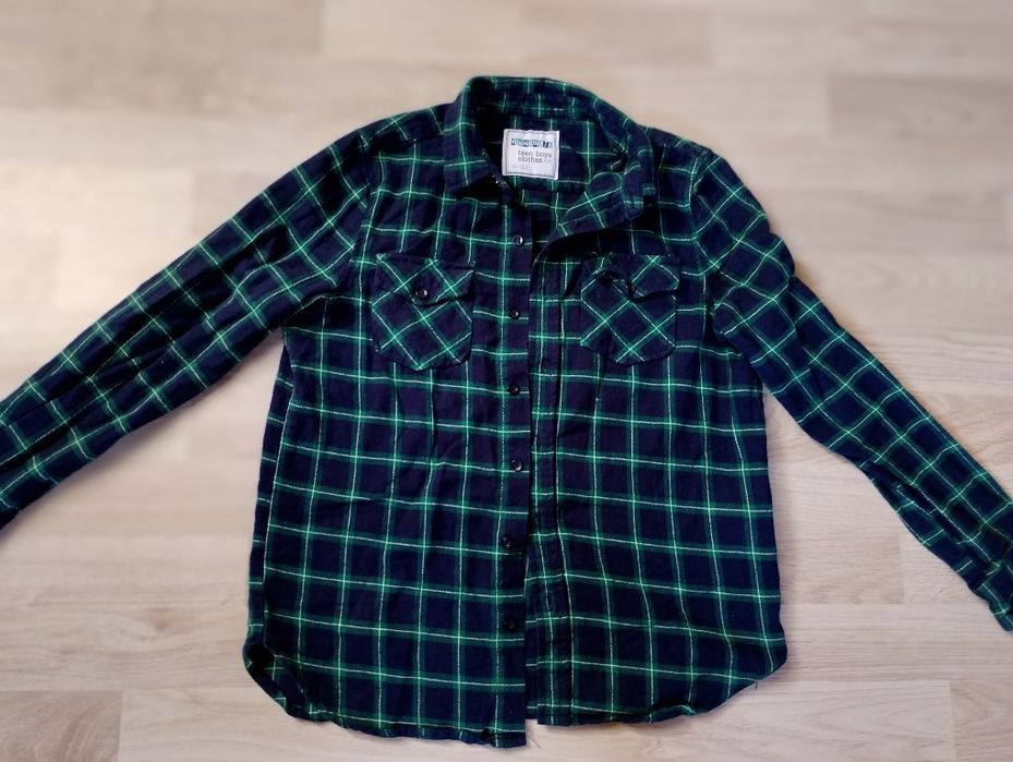 Koszula flanelowa dla chłopca 152
