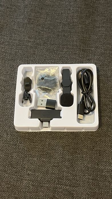 Бездротовий петличний мікрофон Wireless Lavalier Microphone