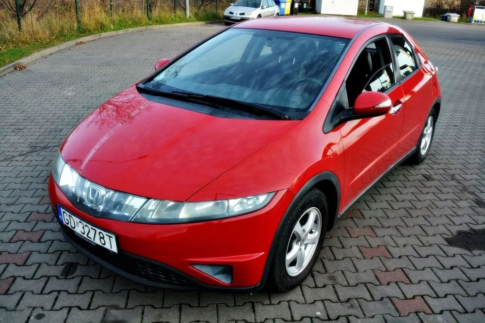 Honda Civic Polski Salon, Czujniki parkowania tył, Klimatyzacja