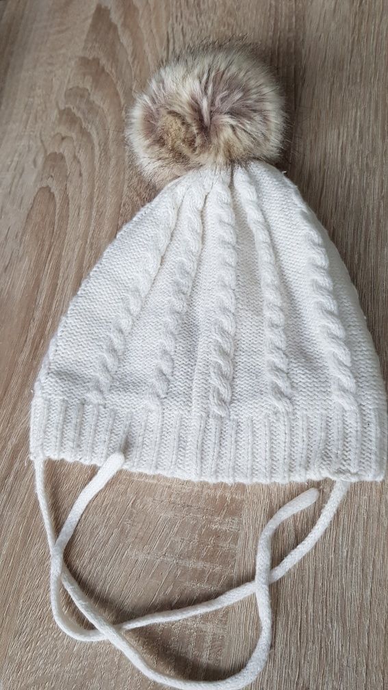 Czapka zimowa H&M 62/68 cm 2-6 miesięcy