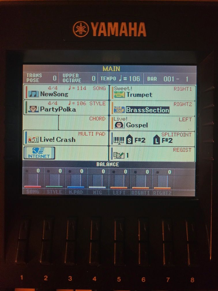 Keyboard Yamaha psr 3000 Stan bardzo dobry