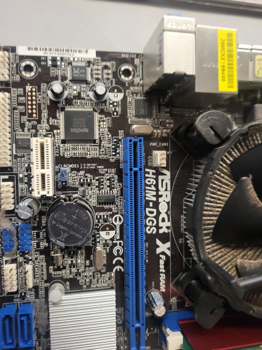 Asrock H61M DGS +і5 З550+ 4GB RAM + radiator