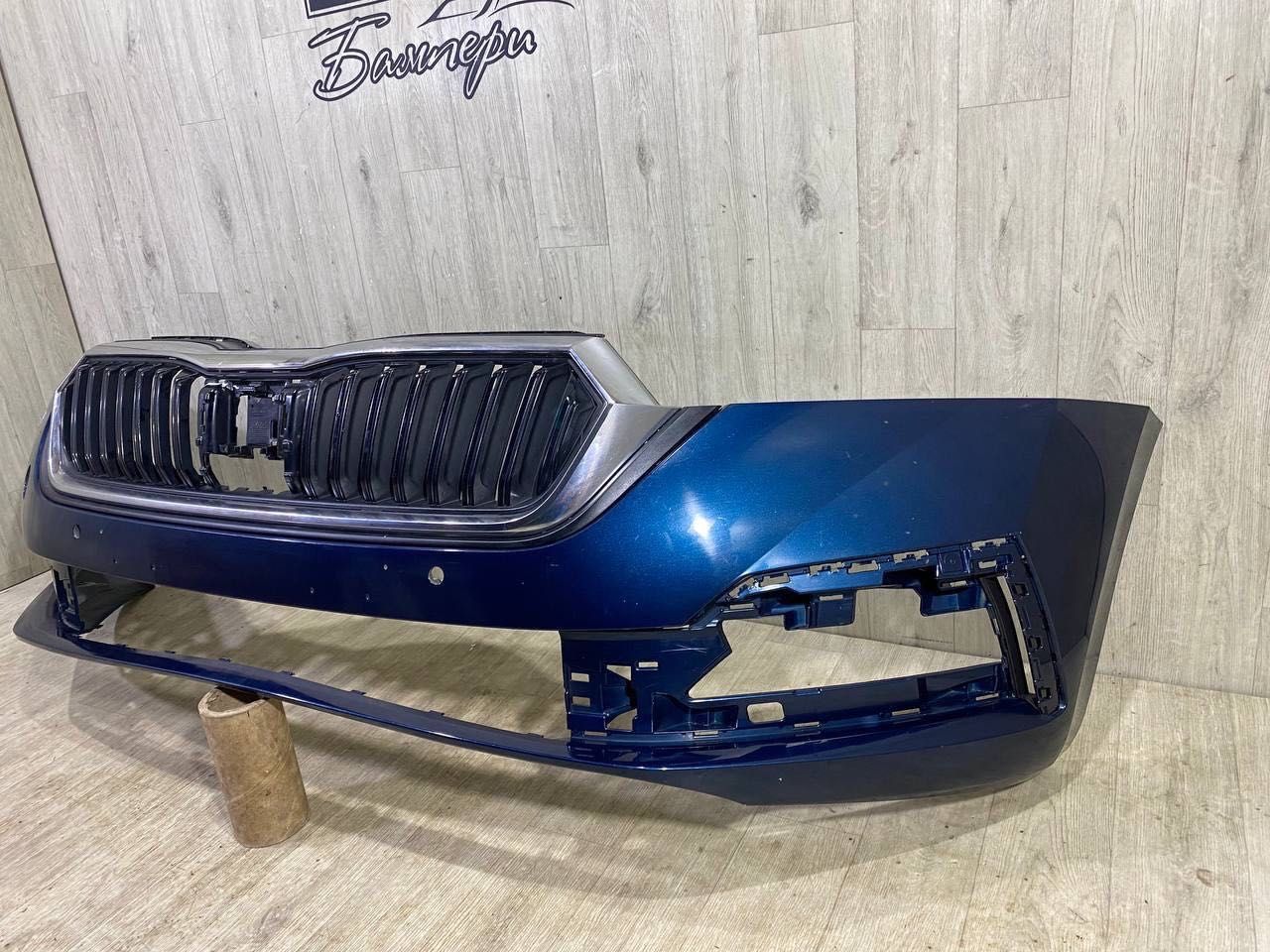 Бампер передний Skoda Octavia 4 A8 ( 2020 2021 2022 2023 2024 г.)