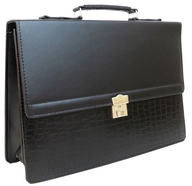 Портфель унісекс зі штучної шкіри