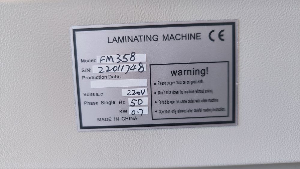 Laminadora a quente