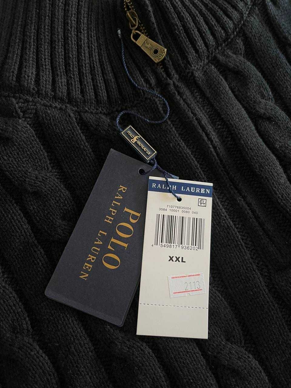 Okazja -50% Sweter męski Polo Ralph Lauren! Różne rozmiary XXL od ręki