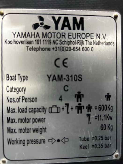 Ponton Yamaha YAM- 310S