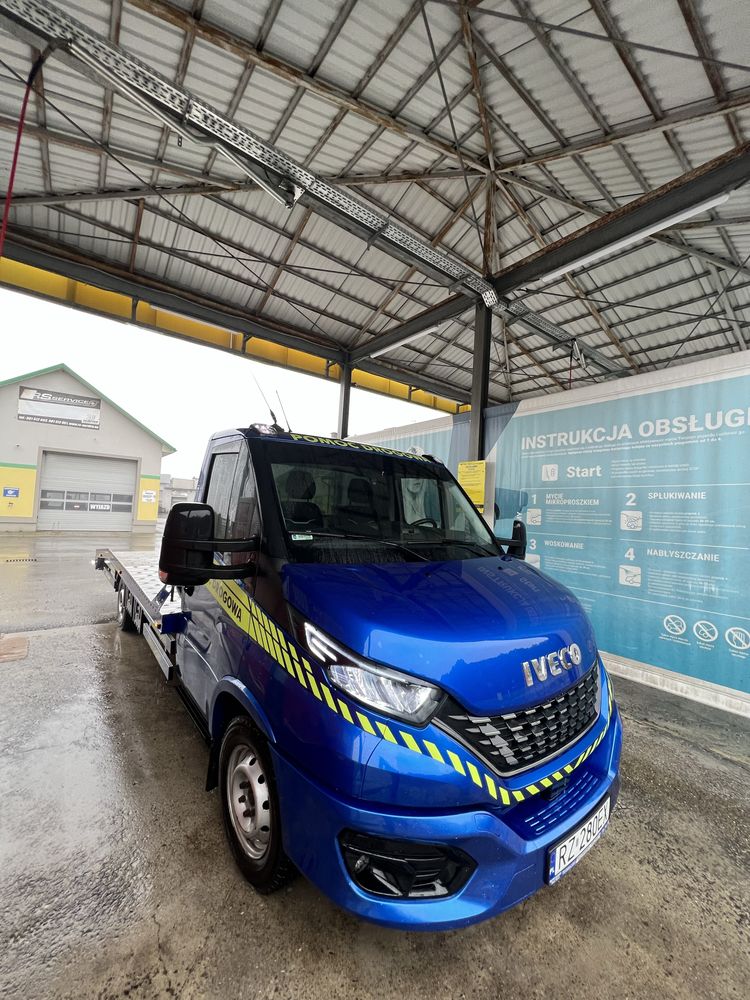 Laweta do wypożyczenia/ wynajem lawety na doby Iveco Daily