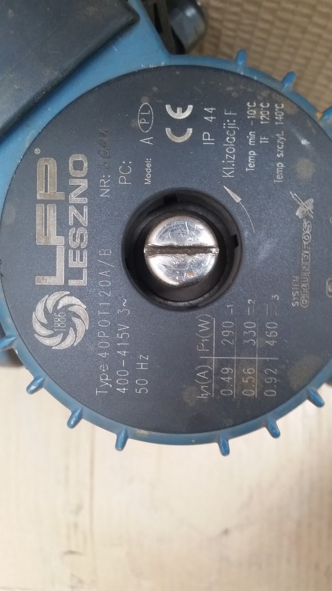 Pompa Grundfos LFP 40POt120A/B z gwarancją