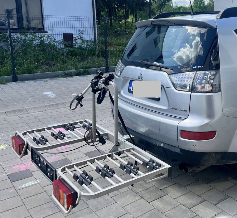 Bagaznik rowerowy na hak