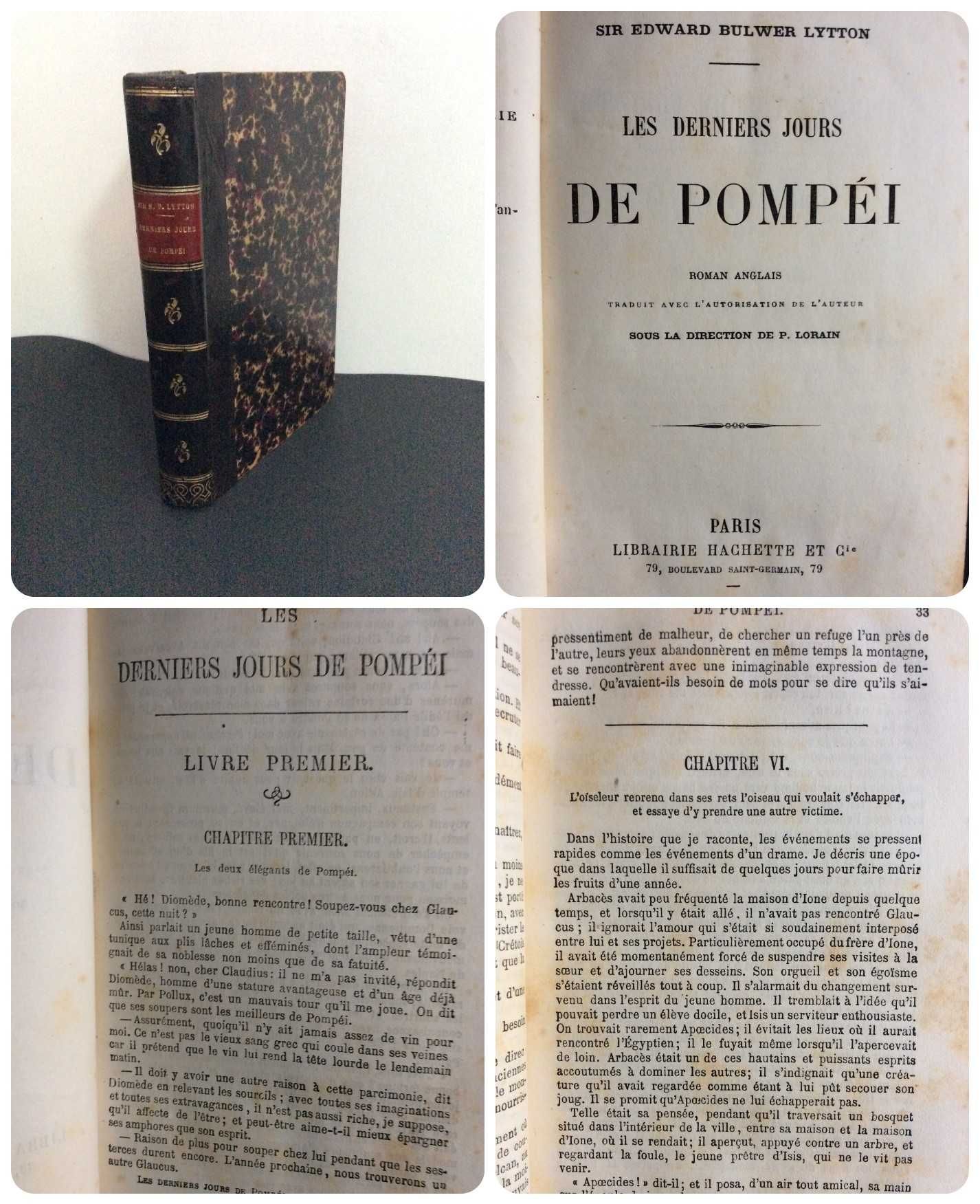 Sir Edward Bulwer Lytton - Les derniers jours de Pompéi,  1885
