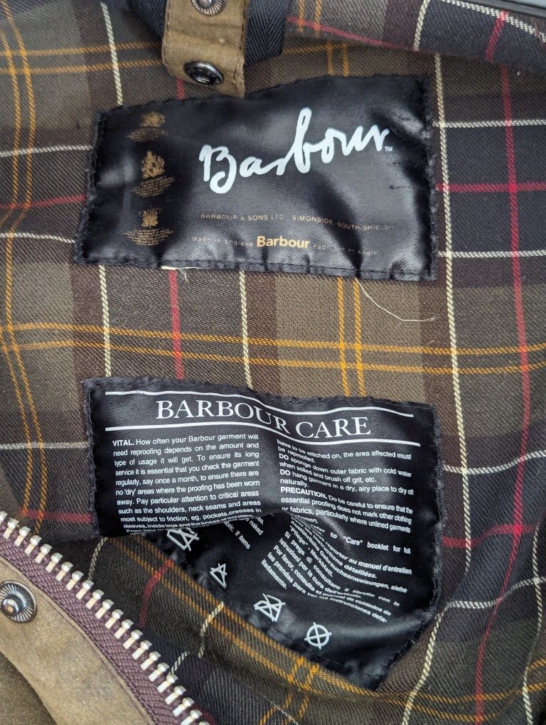 Barbour beaufort made in England L/XL kurtka woskowana