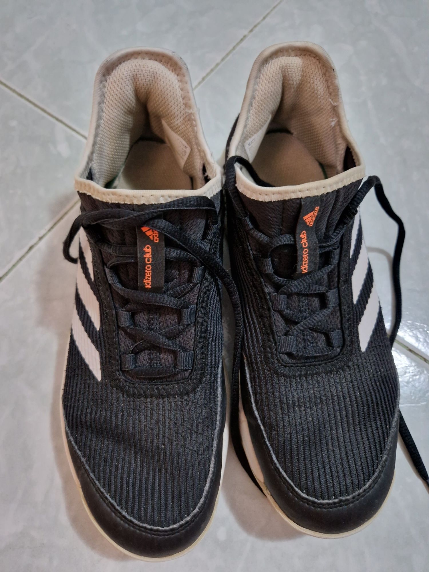 Black Adidas sneakers