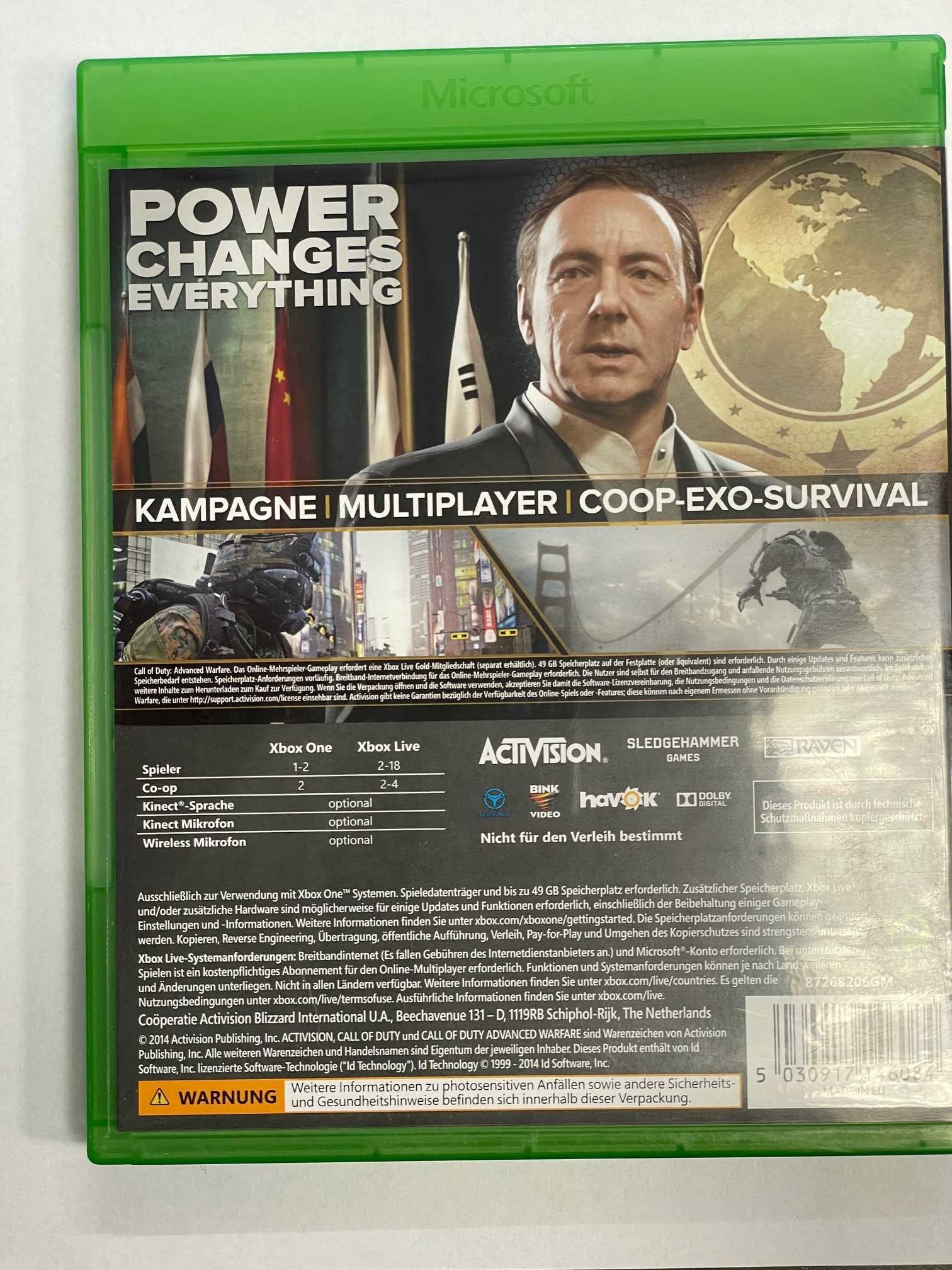 Call of Duty Advanced Warfare Xbox One
