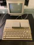 Computador Olivetti PC1 Vintage com 2 Drives de Disquetes e Monitor