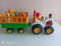 Traktor Safari Pan Dumelek Dumel traktor ze zwierzętami