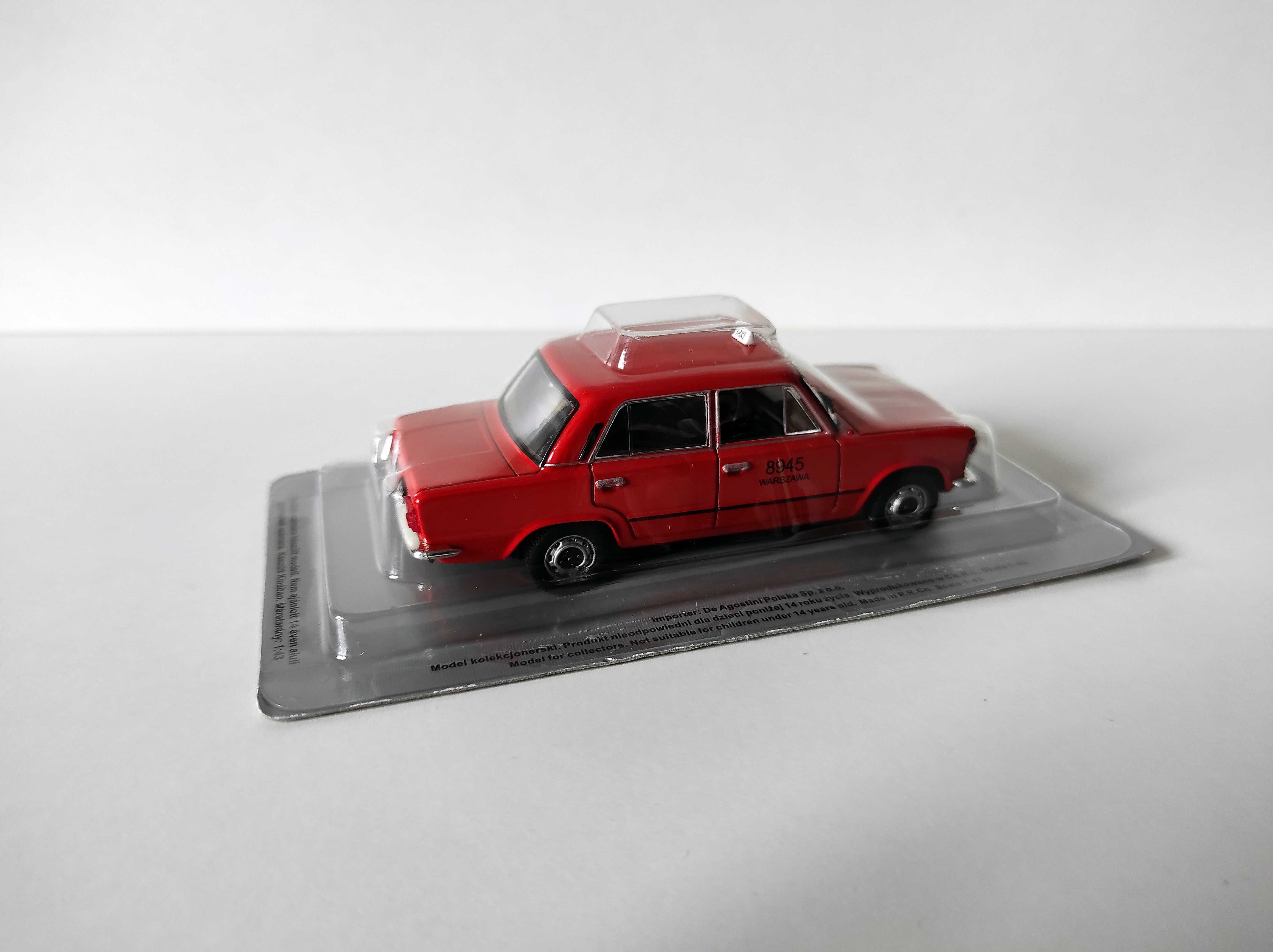 Fiat 125p Taxi KULTOWE AUTA PRL - u DeAgostini Kap 1:43 ( Wada )