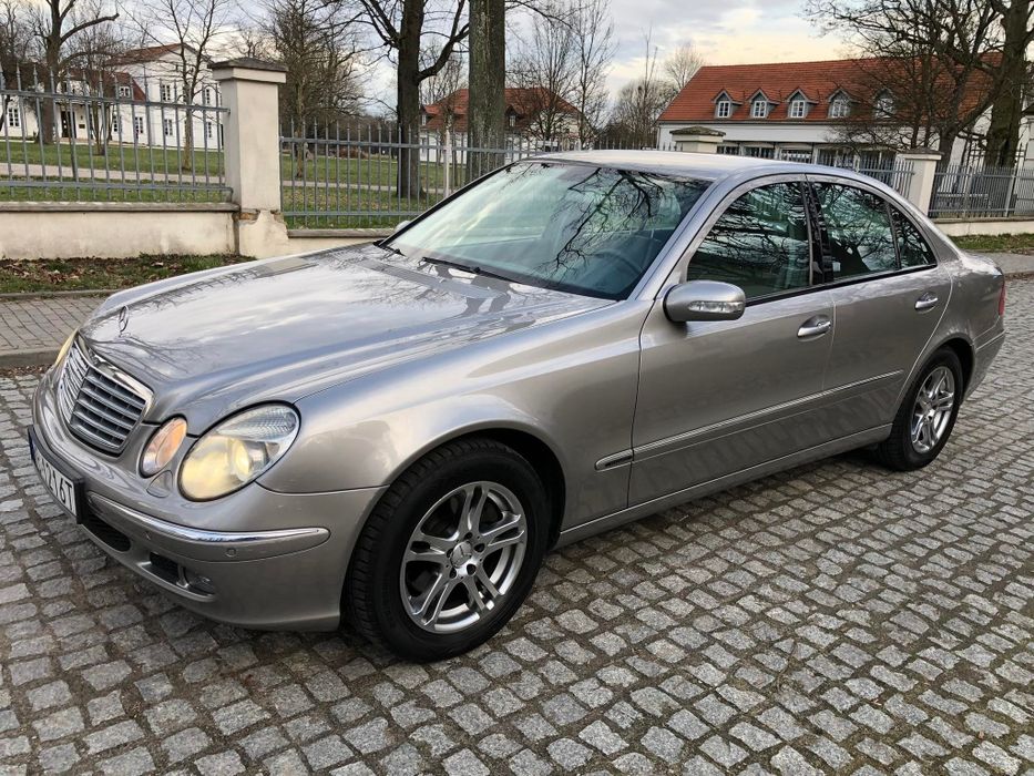 Mercedes E klasa w 211 1.8 kompresor SALON POLSKA bezwypadek. eleganc