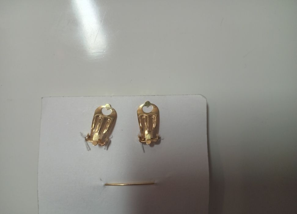 Набор (клипсы и брошь)