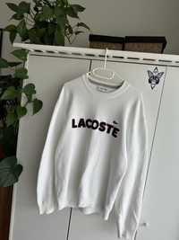 Sweter Lacoste logowany