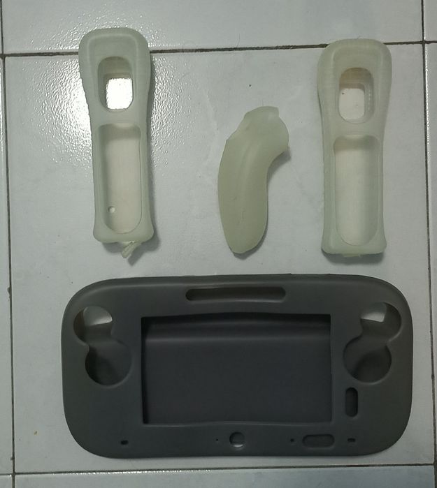 Capas (grip) para comando wii e Game pad Wii U