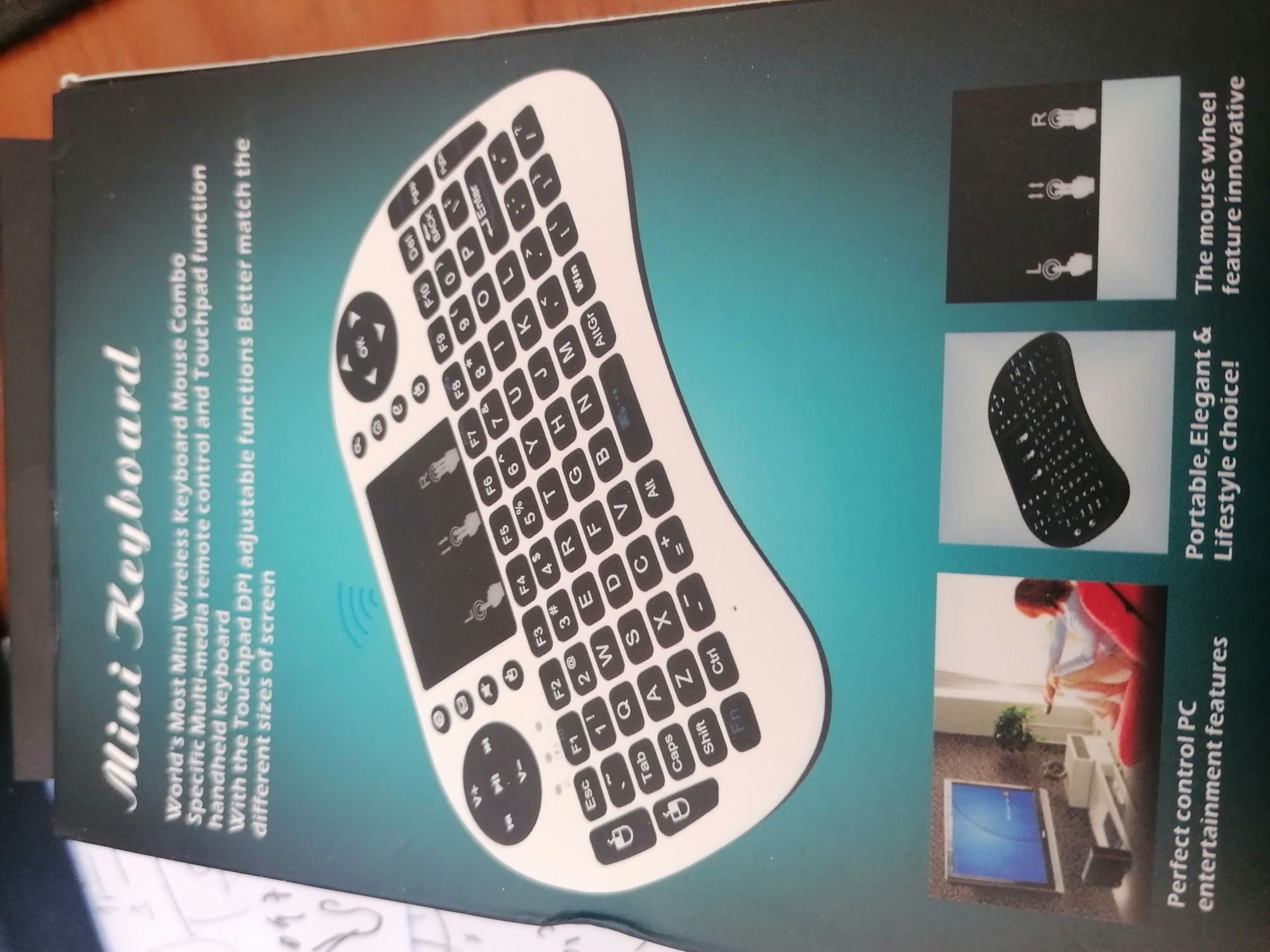 Mini teclado wireless (Bluetooth)