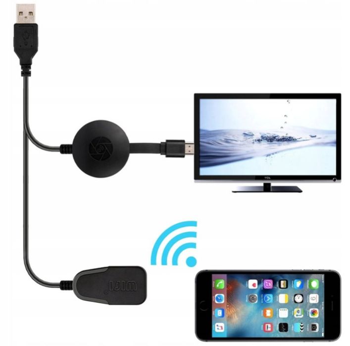 WiFi Android Smart TV bezprzewodowy adapter