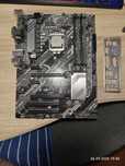Продам игровой комплект мать b460 сокет 1200,проц i5 10400f