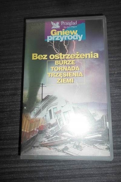 Kaseta Wideo Bez Ostrzeżenia Burze Tornada