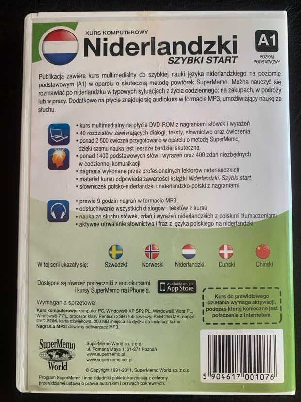 kurs niderlandzki na CD