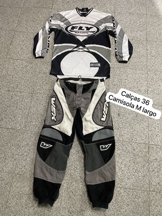 Material de motocross e enduro