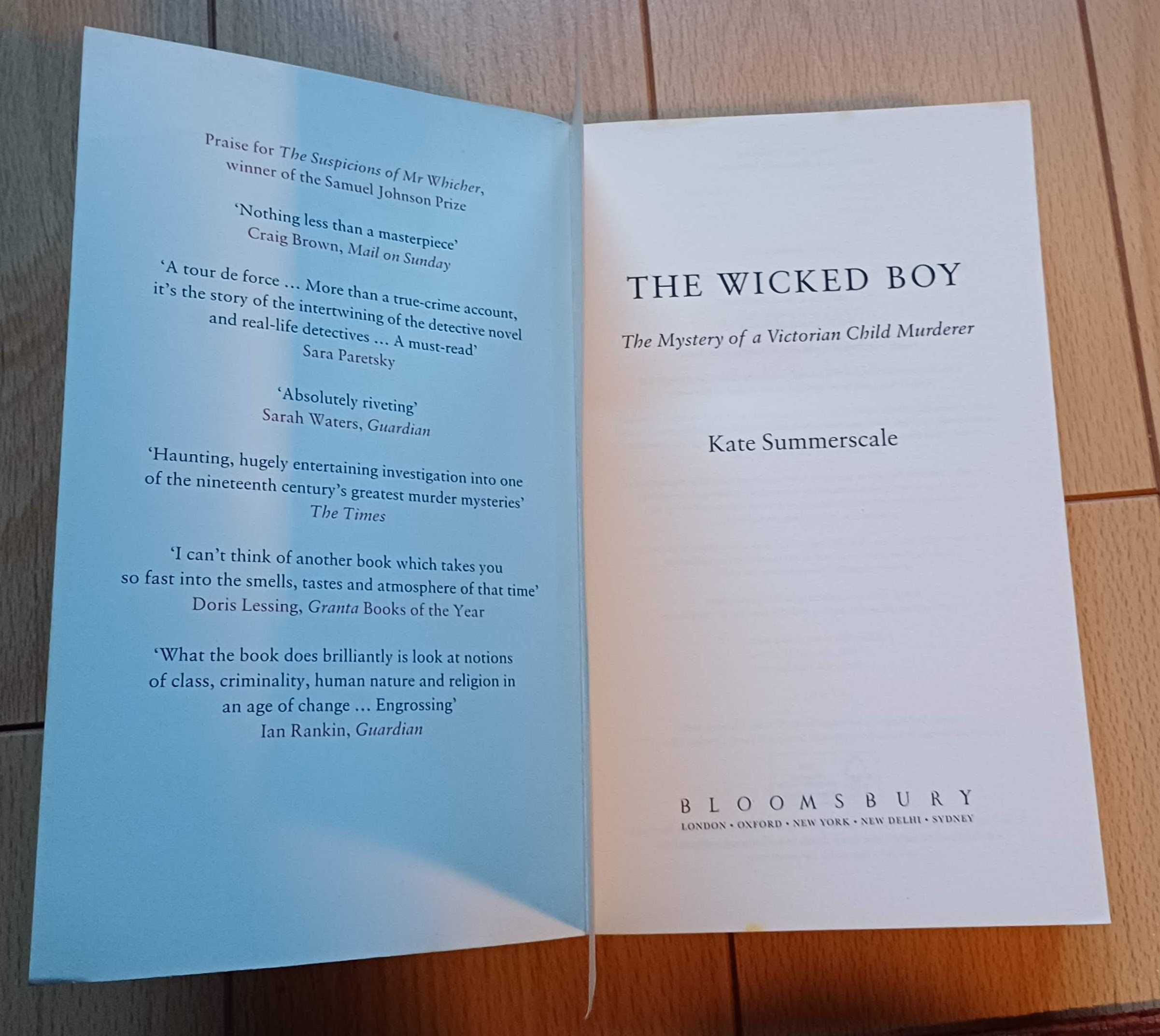 The Wicked Boy - Livro em Língua Inglesa
