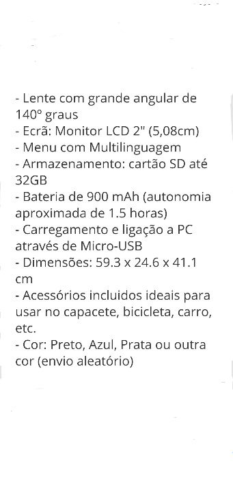 Camara desportiva ultra HD