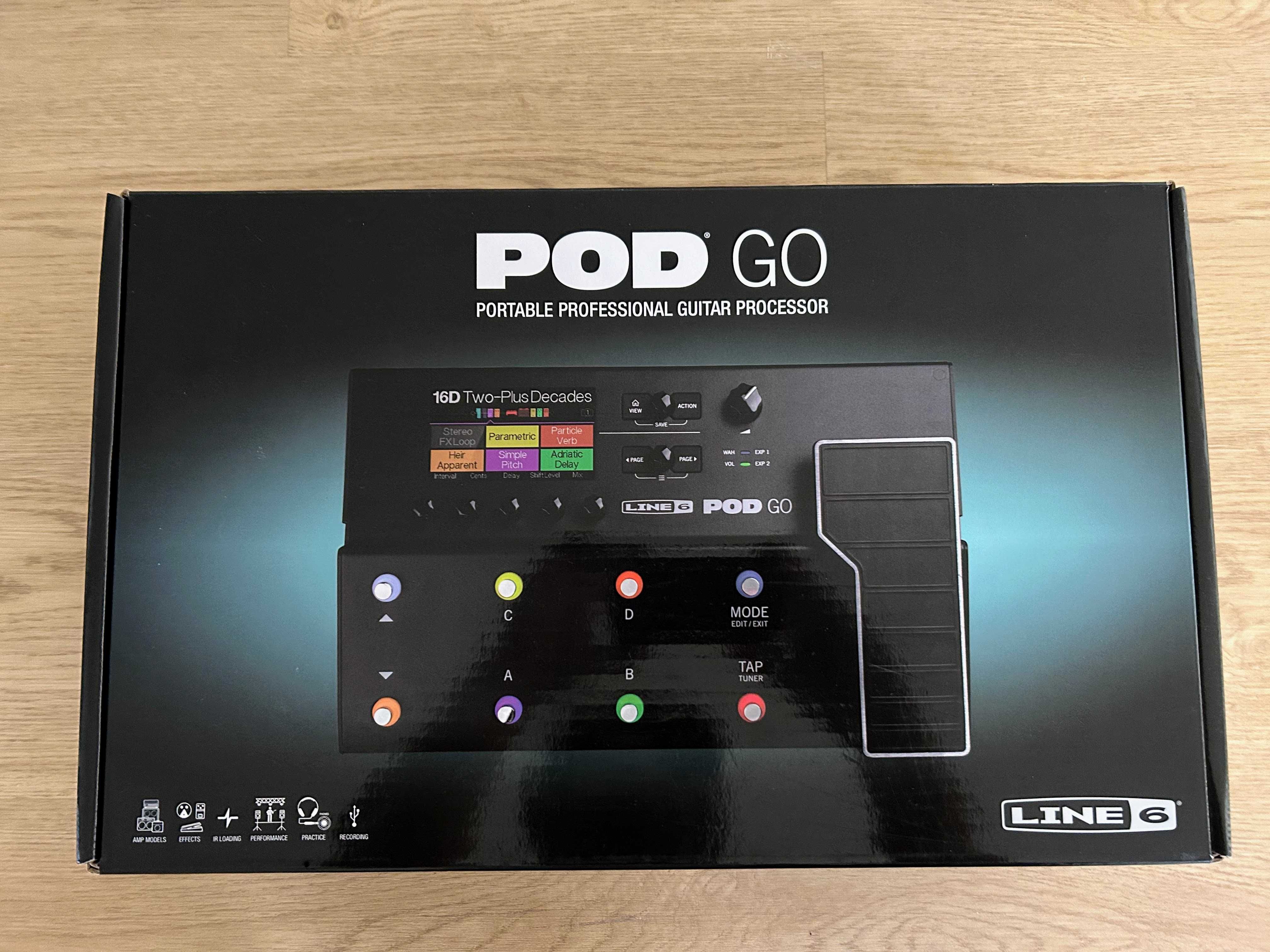 Line 6 Pod Go - multi fx para guitarra