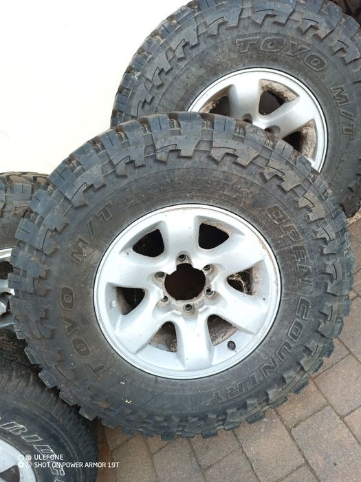 Koła M/T 4x4 z felgami offroad Pajero, Patrol, Help, Nissan 33