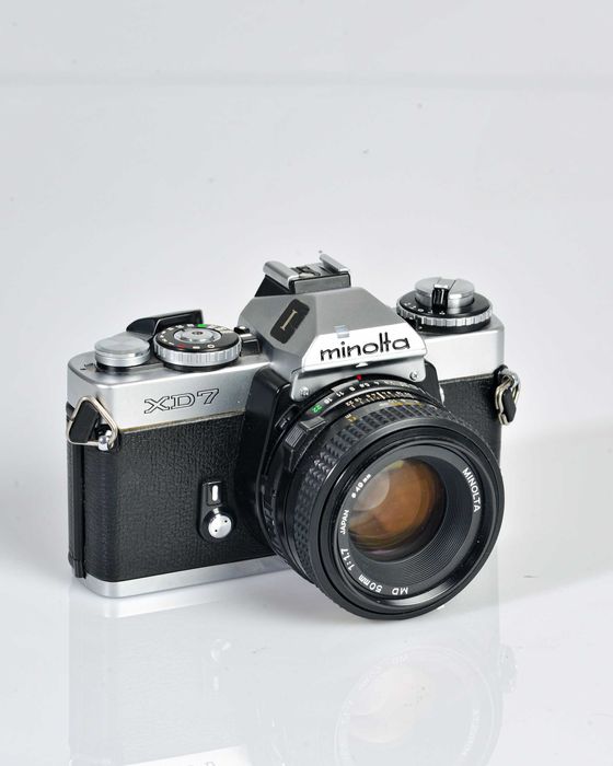 Minolta XD-7 com 50mm f1,7