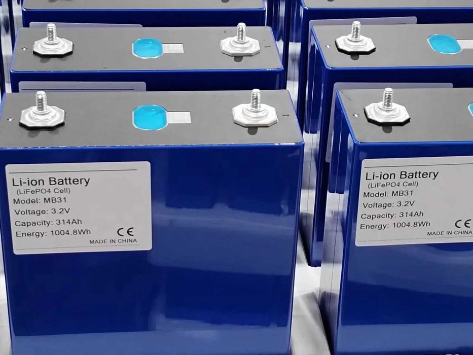 Акумуляторні комірки Eve MB31 - 314Ah - LiFePO4 3.2V