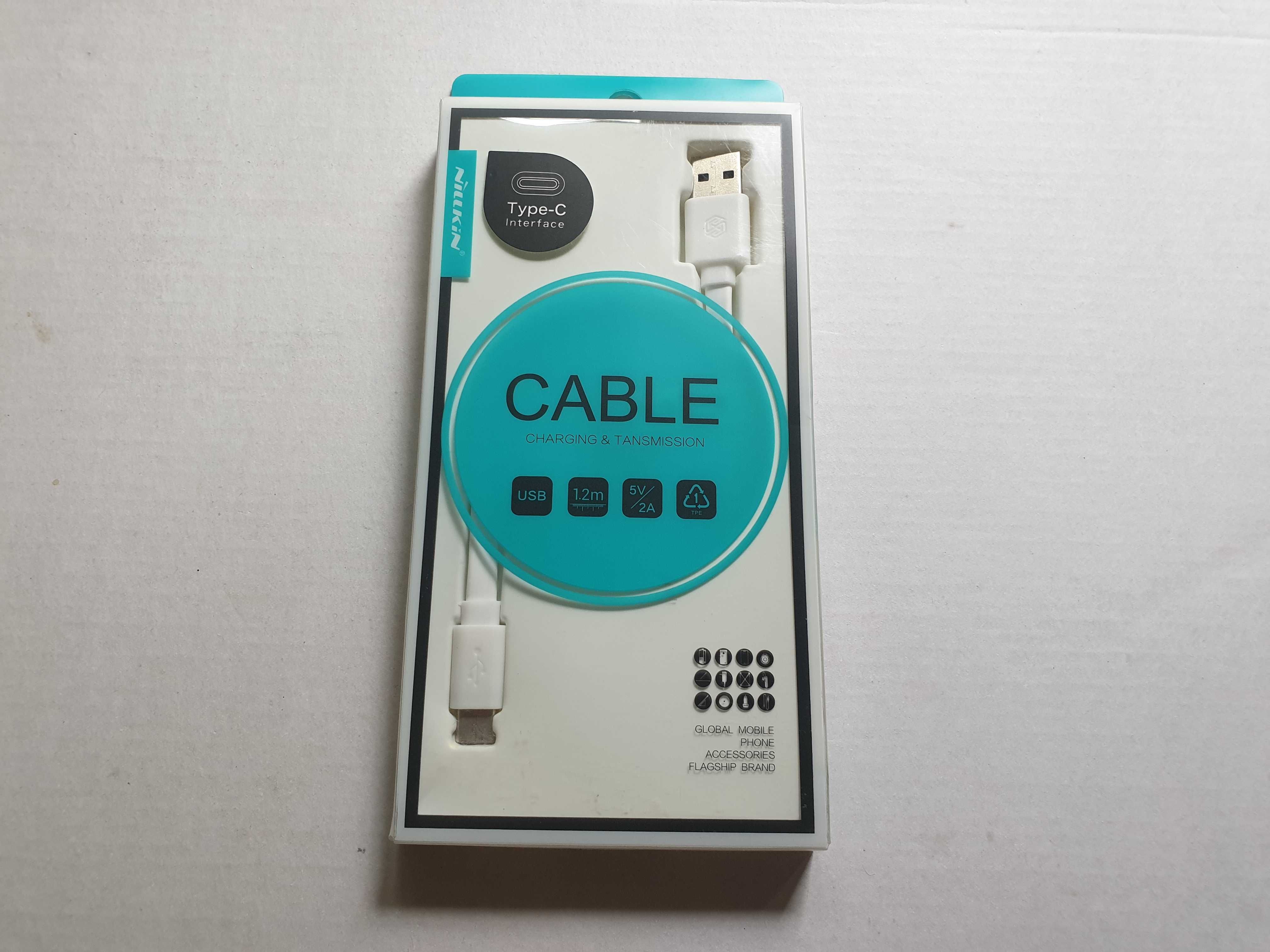 Nillkin оригинальный надежный USB type-c кабель длиной 120 см