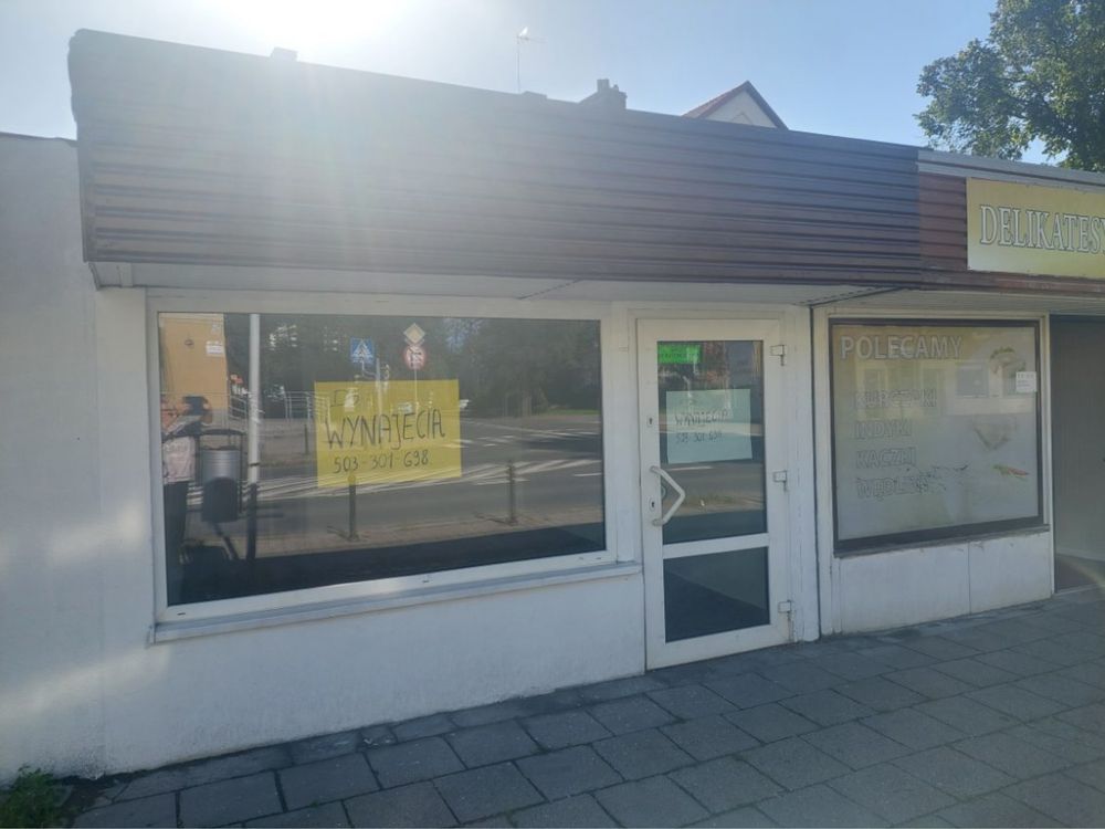 Wynajme lokal uslugowy lubon w centrum miasta