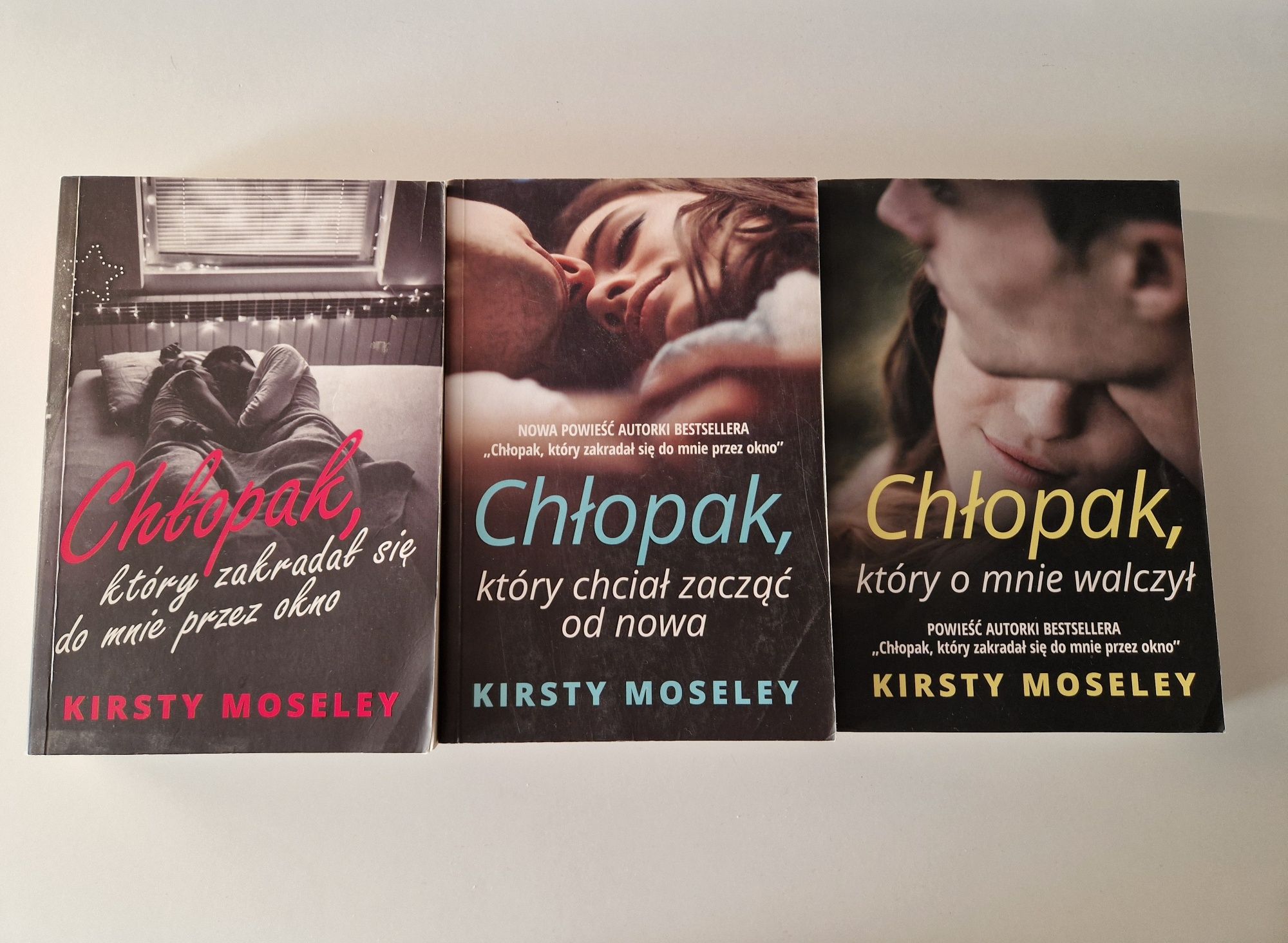 Chłopak, który zakradał sie do mnie przez okno - Kirsty Moseley