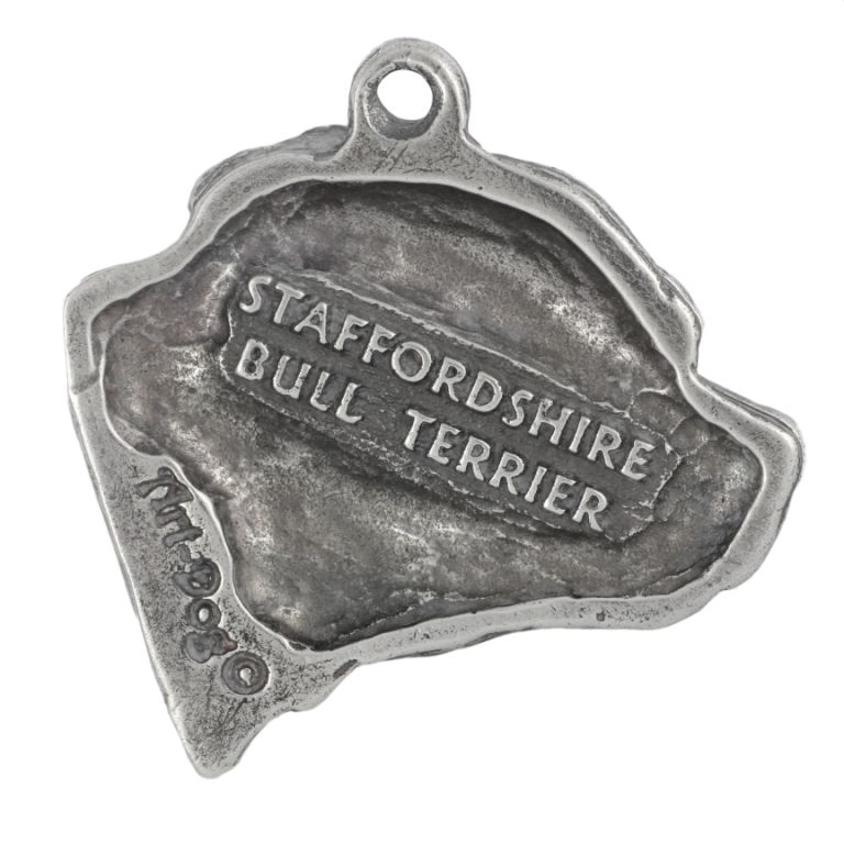 Staffordshire Bull Terrier brelok posrebrzany Art-Dog
