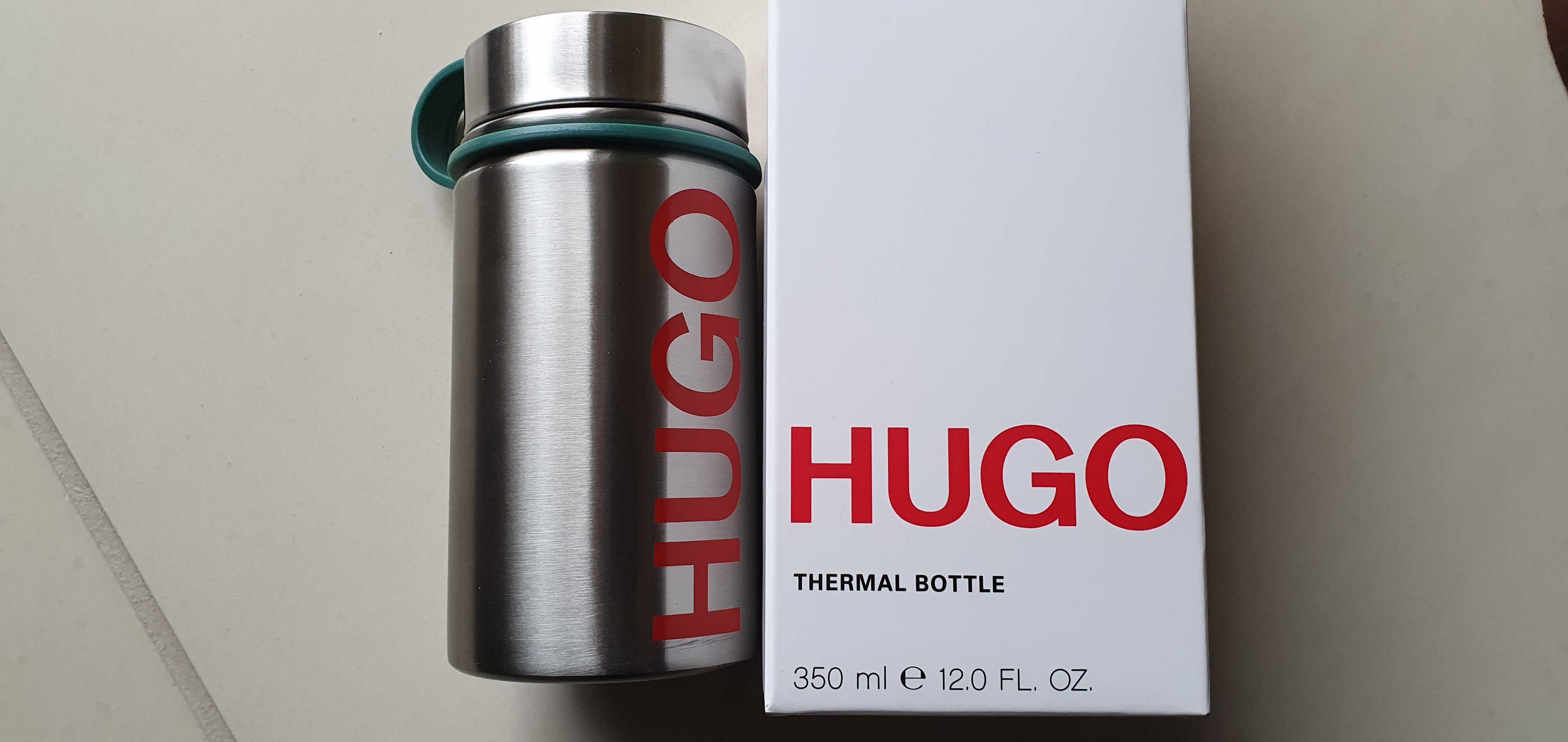 Butelka termiczna, termos premium Hugo Boss