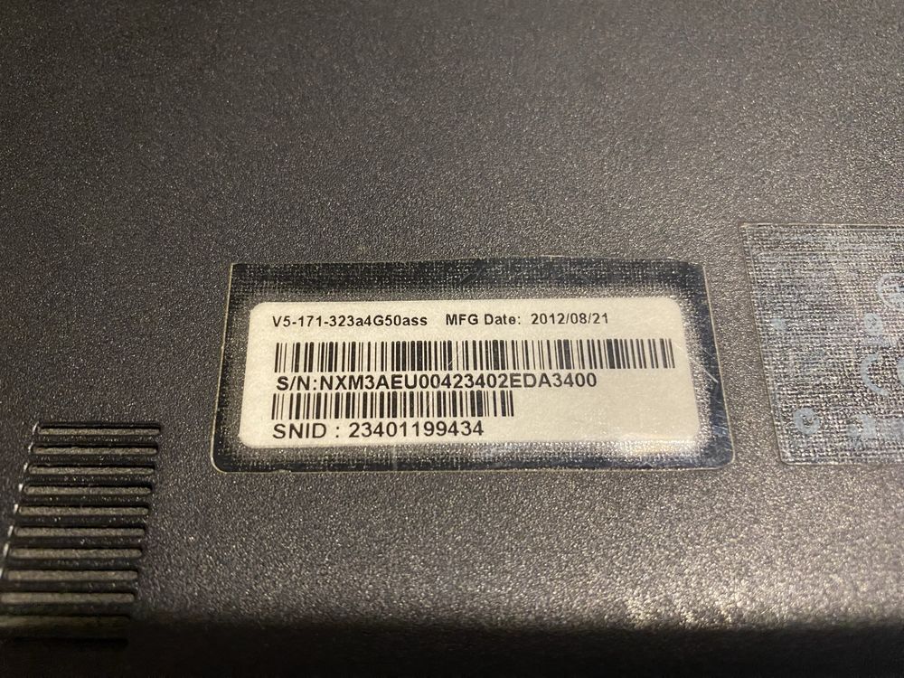 Ноутбук Acer v5-171