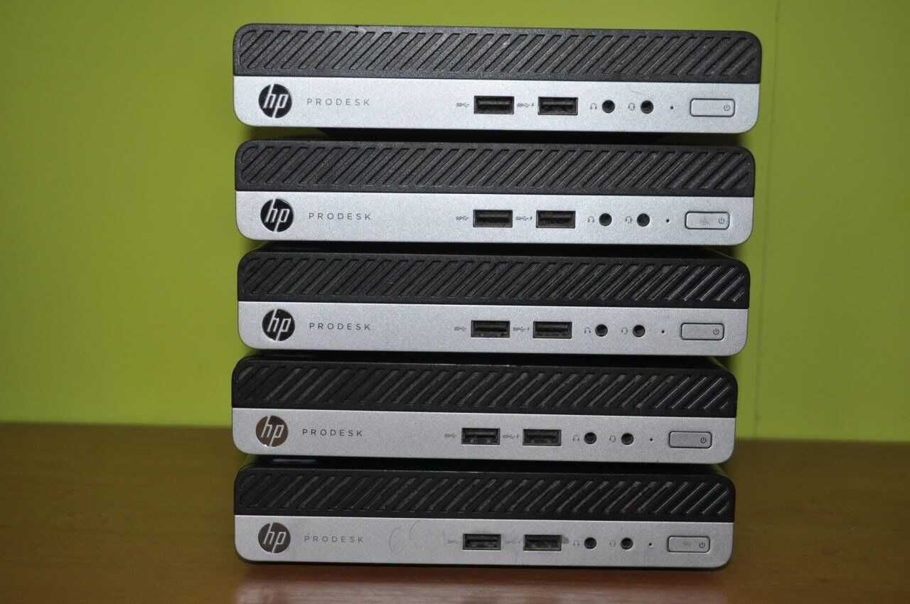 Неттоп HP ProDesk 400 G3/Core i5/12GB DDR4/120GB SSD+250GB HDD/HD 630