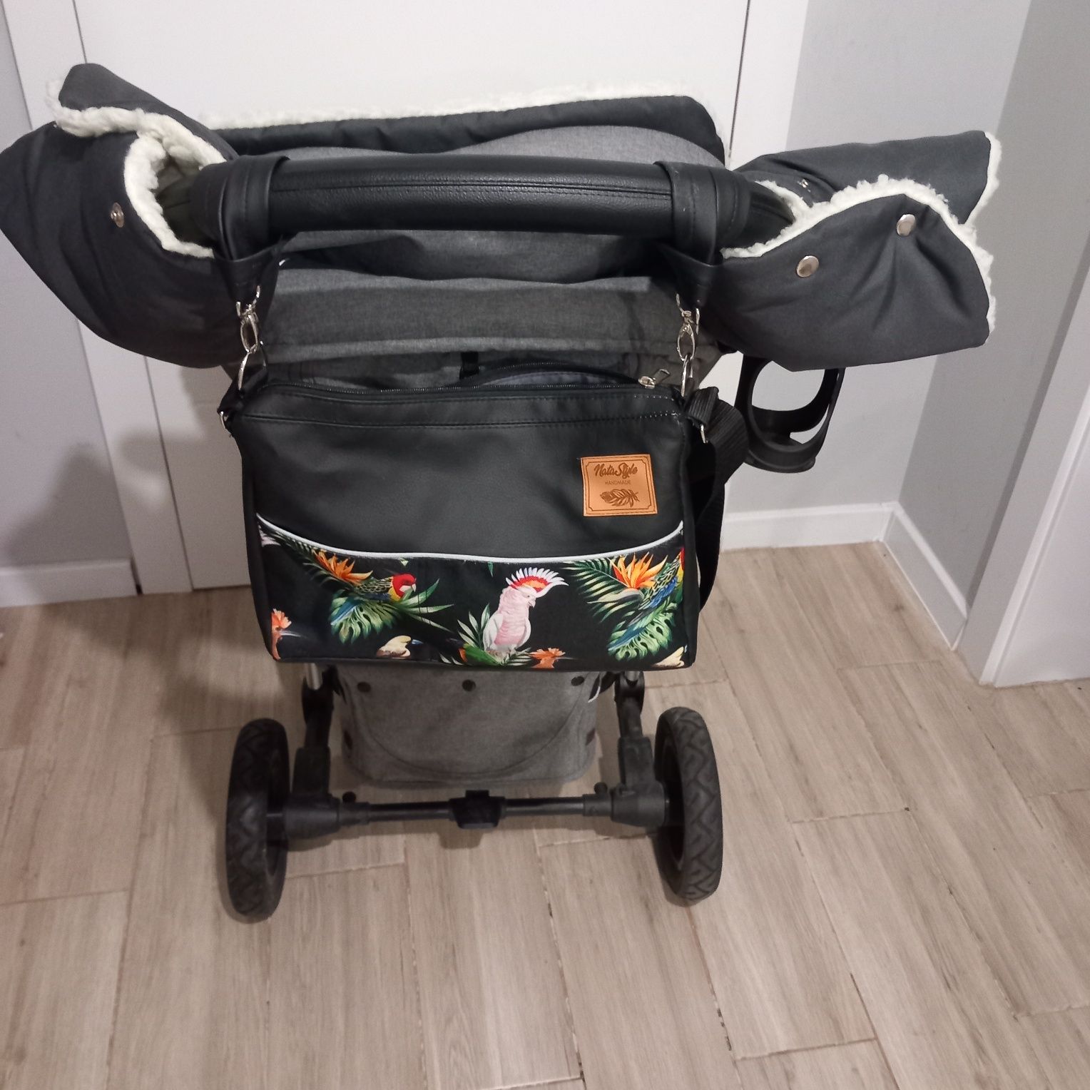 Wozek spacerowy spacerówka vista air bogaty zestaw