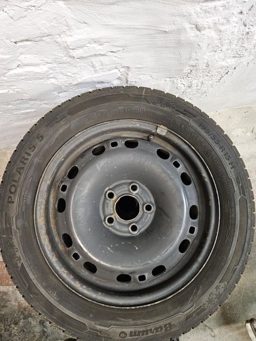 Koła opony zimowe Fabia II 15" 5x100