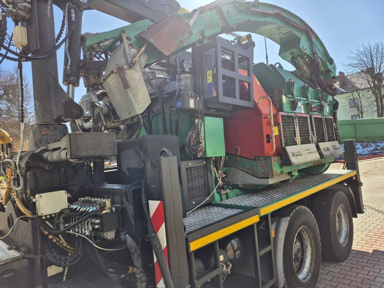 Rębak MUS MAX Terminator WT 10 NMV na MAN TGS 2644