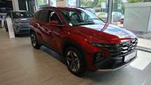 Hyundai Tucson TUCSON 1.6 T-GDI HEV 6AT 2WD 215 KM Executive 2024 - Bordowy NOWY