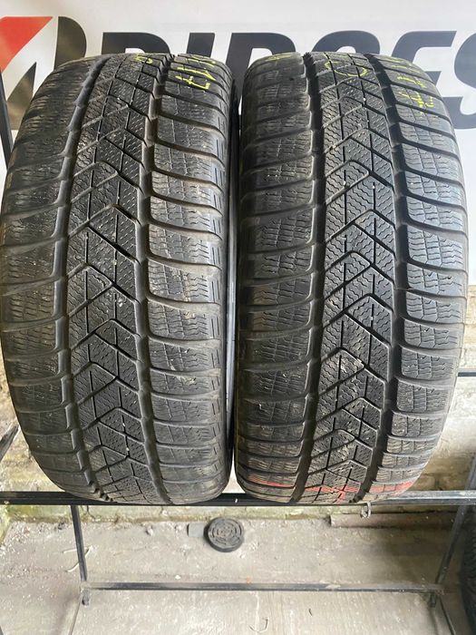 225/45R17 Pirelli Dwie używane opony zimowe