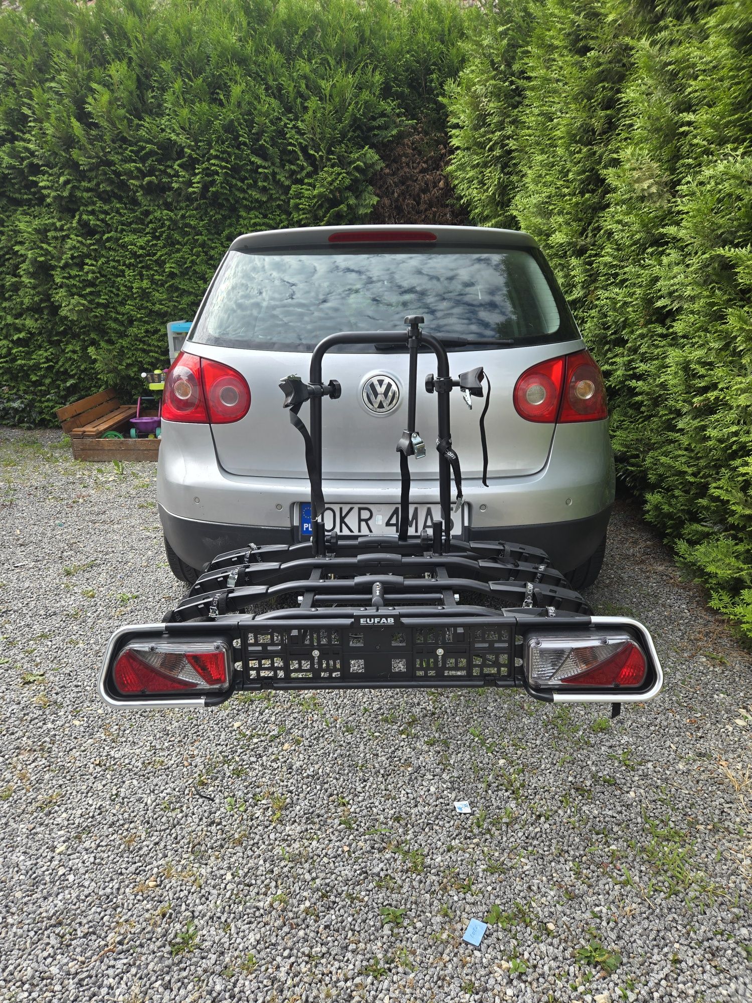 Bagażnik na rowery EUFAB AMBER 4 uchwyt na hak